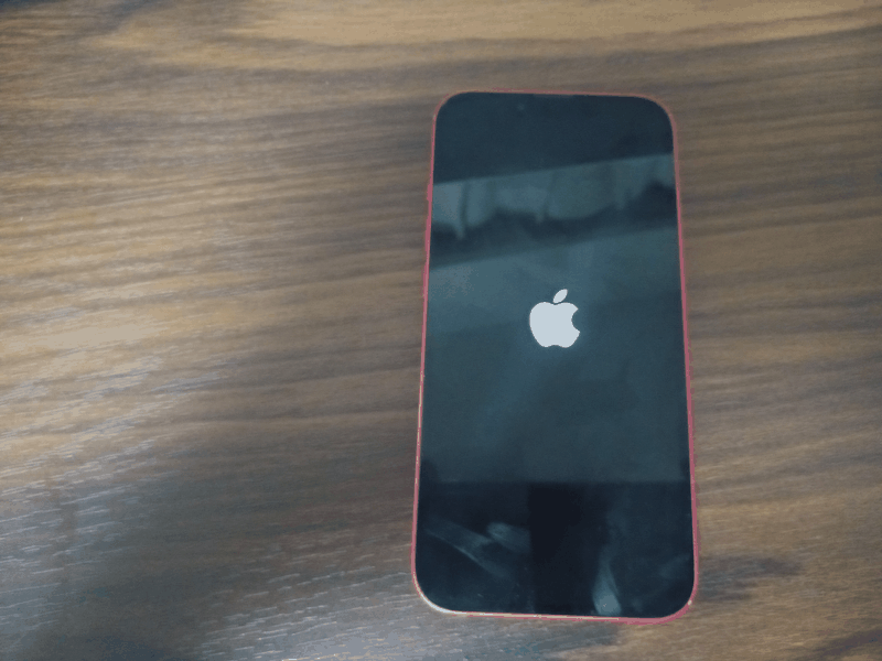 iPhoneの電源を入れた時のAppleロゴ画面