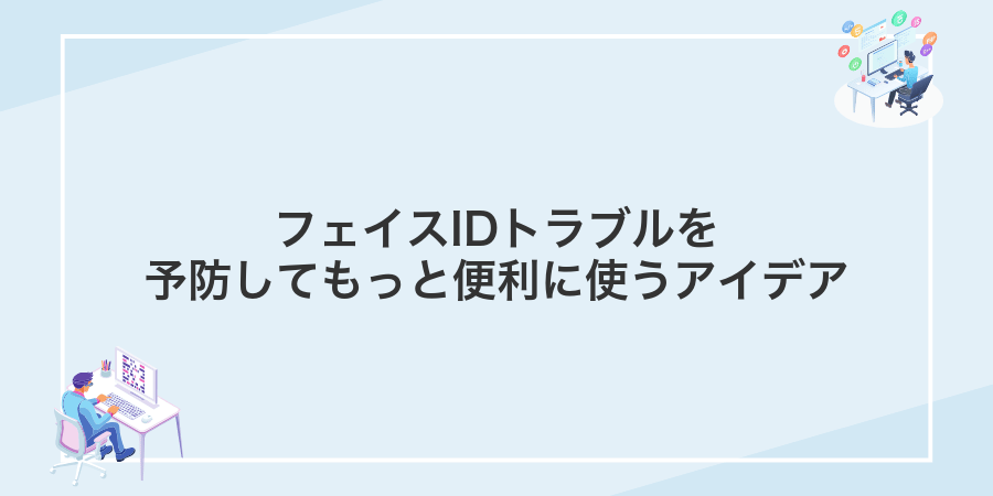 フェイスIDトラブルを予防してもっと便利に使うアイデア