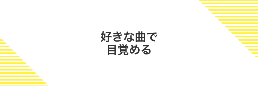 好きな曲で目覚める