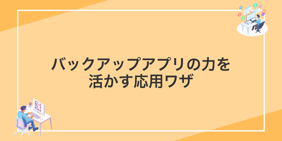 バックアップアプリの力を活かす応用ワザ