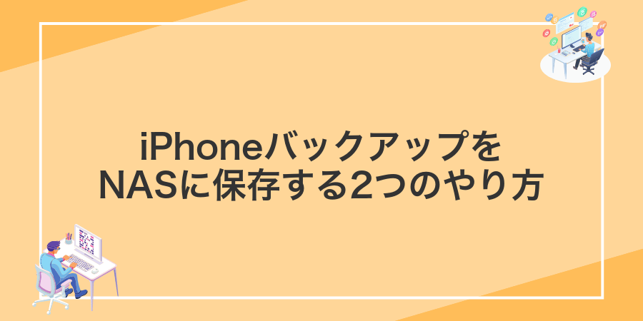 iPhoneバックアップをNASに保存する2つのやり方