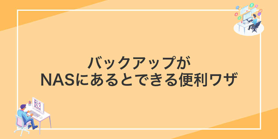 バックアップがNASにあるとできる便利ワザ