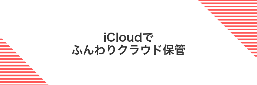 iCloudでふんわりクラウド保管