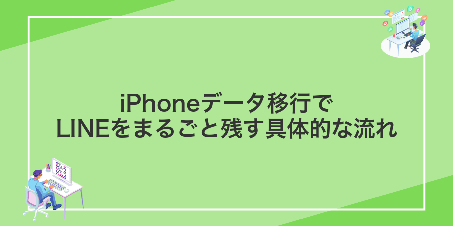 iPhoneデータ移行でLINEをまるごと残す具体的な流れ