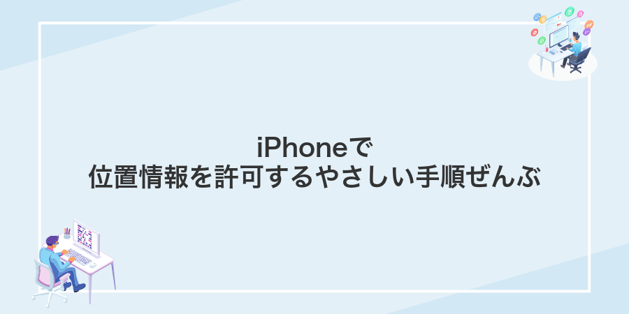 iPhoneで位置情報を許可するやさしい手順ぜんぶ