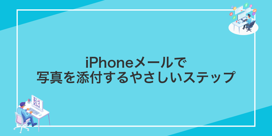 iPhoneメールで写真を添付するやさしいステップ