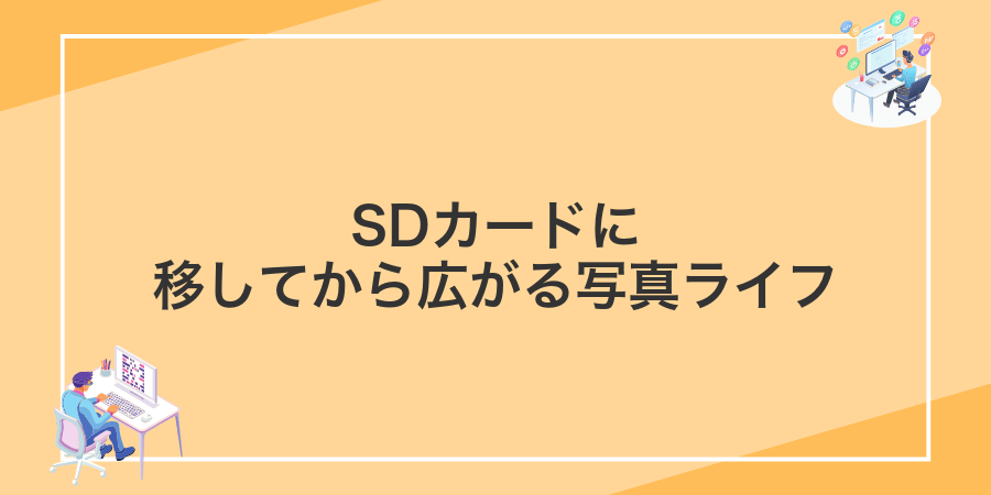 SDカードに移してから広がる写真ライフ