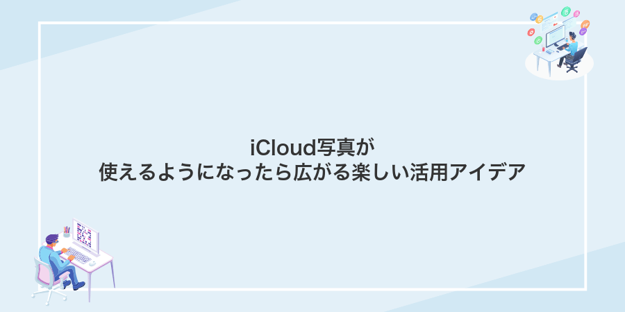 iCloud写真が使えるようになったら広がる楽しい活用アイデア