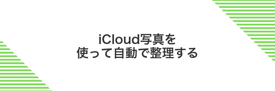 iCloud写真を使って自動で整理する