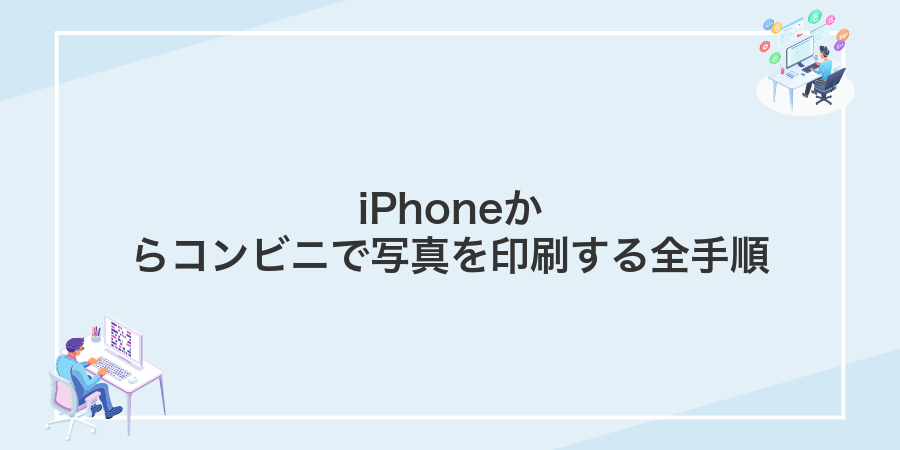 iPhoneからコンビニで写真を印刷する全手順