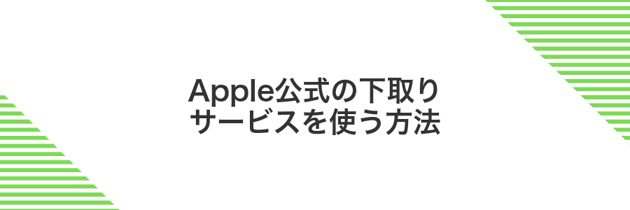 Apple公式の下取りサービスを使う方法