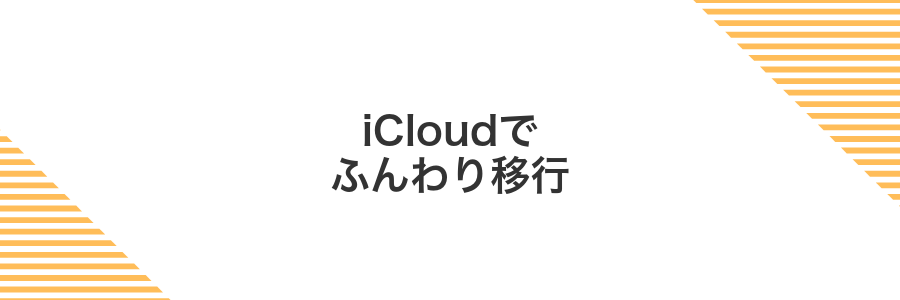 iCloudでふんわり移行