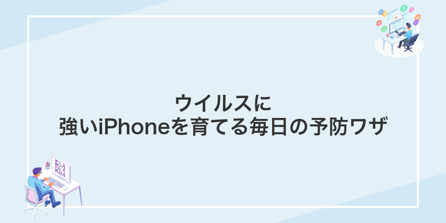 ウイルスに強いiPhoneを育てる毎日の予防ワザ