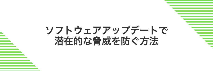 ソフトウェアアップデートで潜在的な脅威を防ぐ方法
