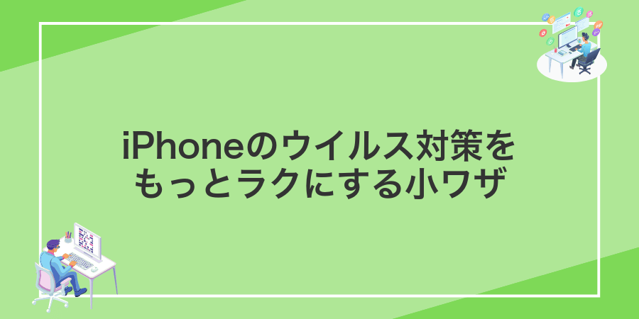 iPhoneのウイルス対策をもっとラクにする小ワザ