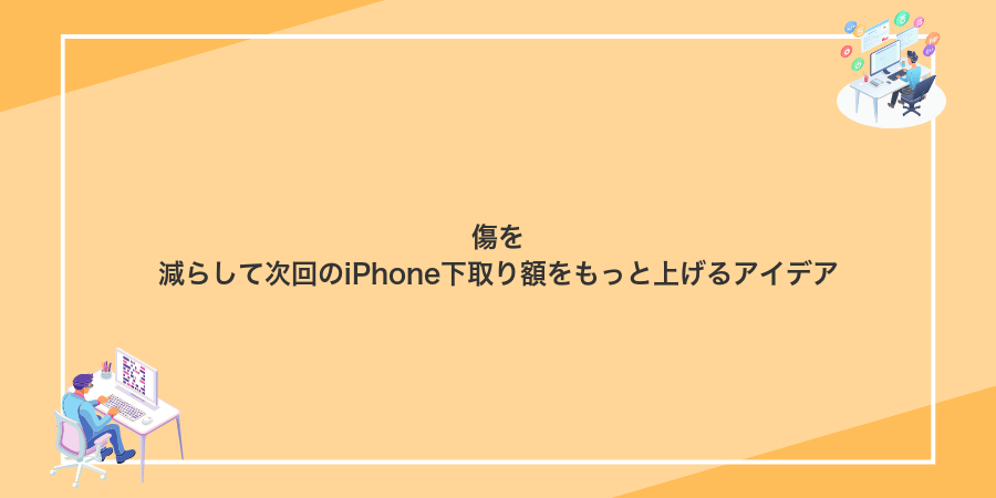 傷を減らして次回のiPhone下取り額をもっと上げるアイデア
