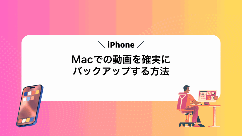 MacでiPhoneの動画を確実にバックアップする方法
