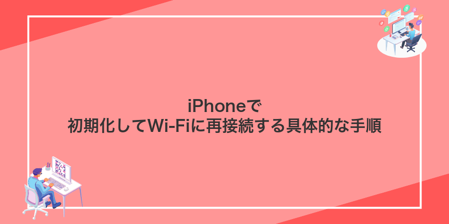 iPhoneで初期化してWi‑Fiに再接続する具体的な手順