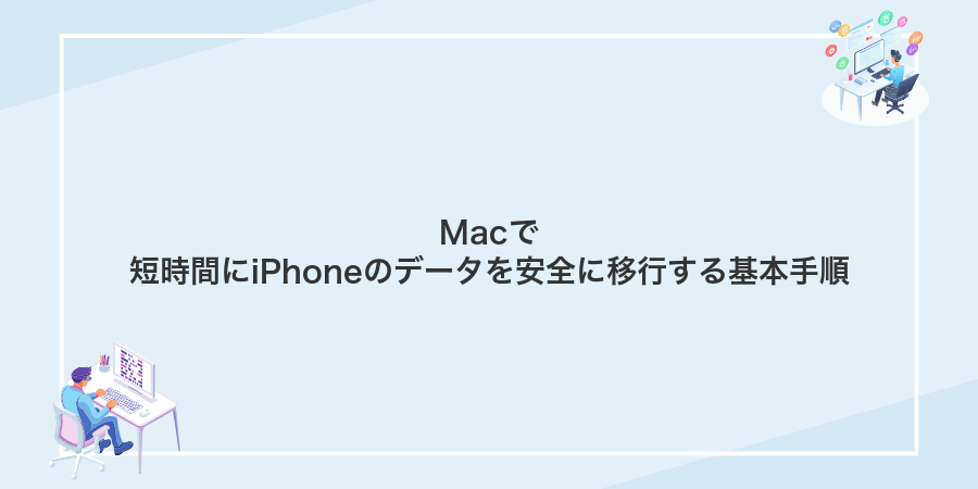 Macで短時間にiPhoneのデータを安全に移行する基本手順