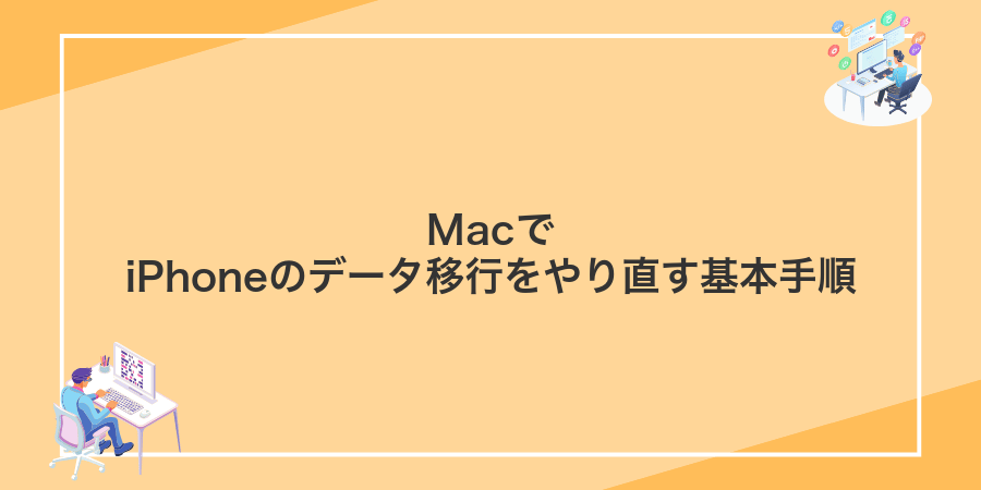 MacでiPhoneのデータ移行をやり直す基本手順
