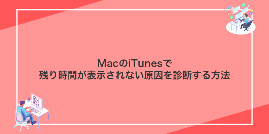 MacのiTunesで残り時間が表示されない原因を診断する方法