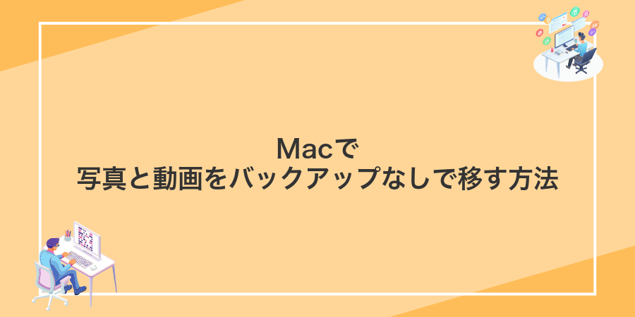 Macで写真と動画をバックアップなしで移す方法