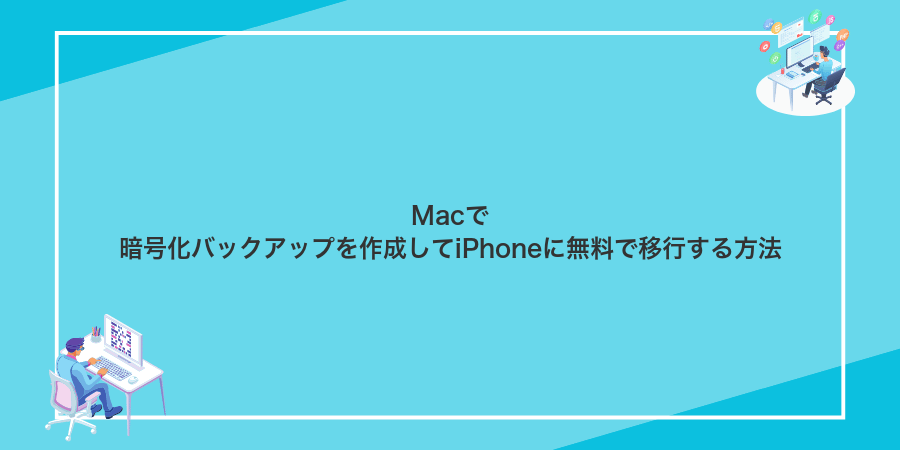 Macで暗号化バックアップを作成してiPhoneに無料で移行する方法