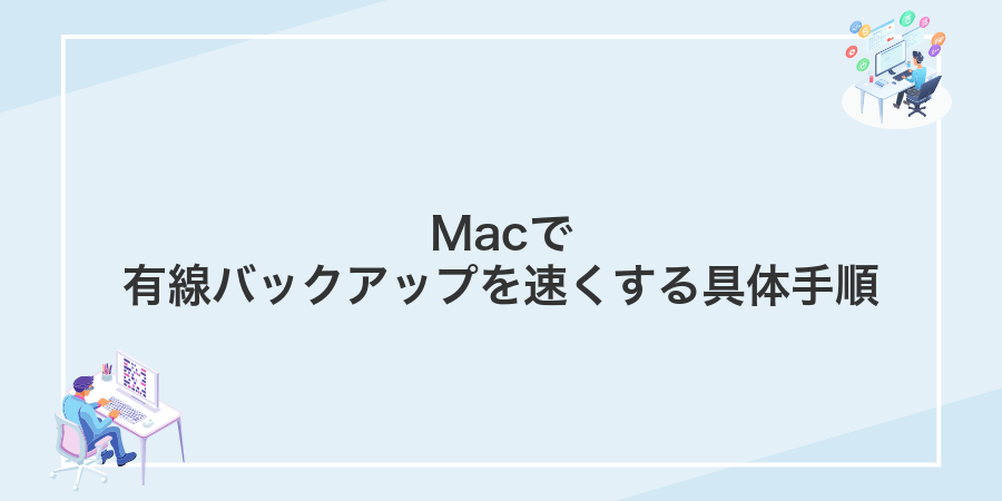 Macで有線バックアップを速くする具体手順