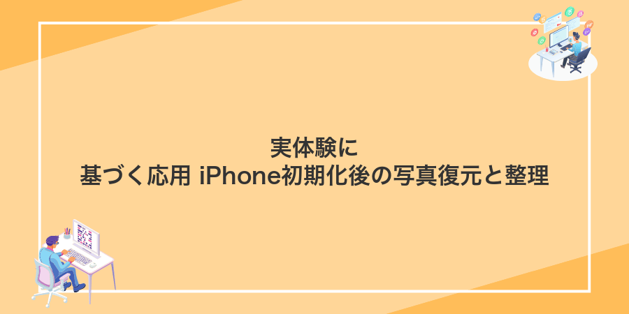 実体験に基づく応用 iPhone初期化後の写真復元と整理