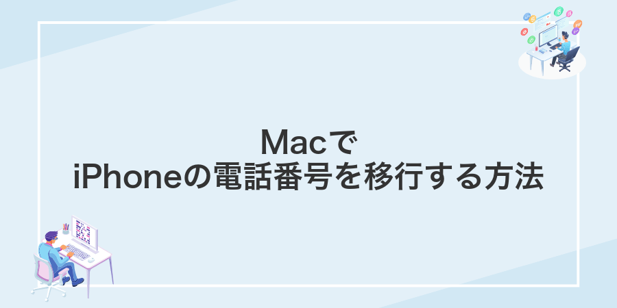 MacでiPhoneの電話番号を移行する方法