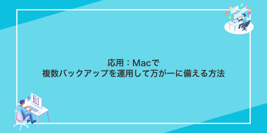 応用：Macで複数バックアップを運用して万が一に備える方法