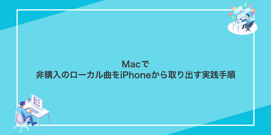 Macで非購入のローカル曲をiPhoneから取り出す実践手順
