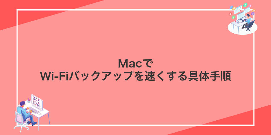 MacでWi‑Fiバックアップを速くする具体手順
