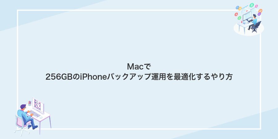 Macで256GBのiPhoneバックアップ運用を最適化するやり方