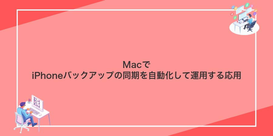 MacでiPhoneバックアップの同期を自動化して運用する応用