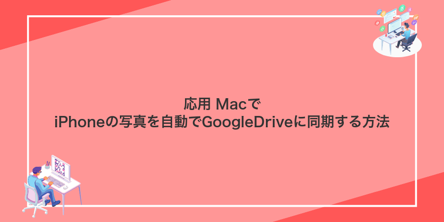応用 MacでiPhoneの写真を自動でGoogleDriveに同期する方法